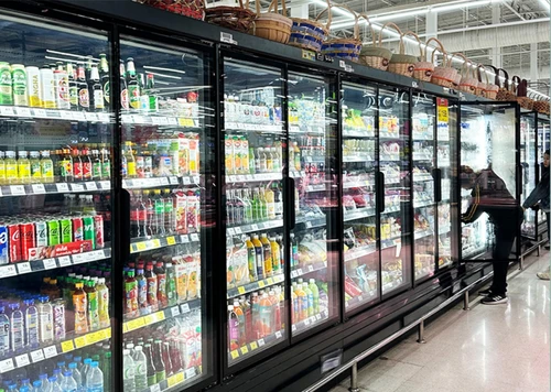 Frameless Beverage Display Cooler Glass Door best