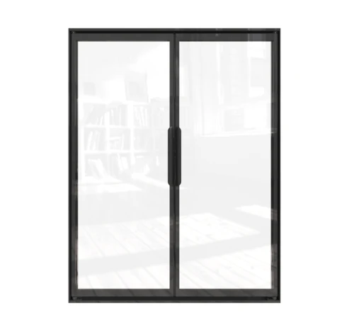 Porta in vetro per frigorifero per esposizione di bevande senza cornice