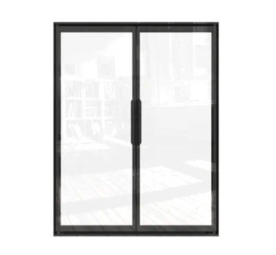 Porta in vetro per frigorifero per esposizione di bevande senza cornice